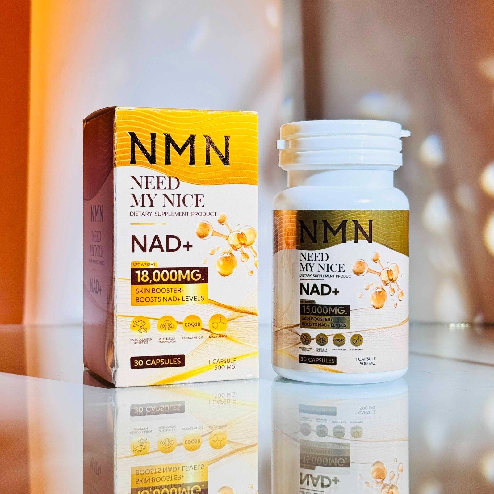 WhatsApp Image 2026-10-17 at 11.12.42 PM NMN need my nice dietary supplement 18000mg - Image 1